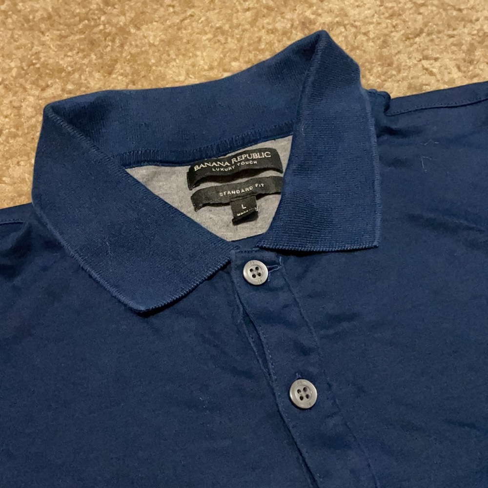Banana Republic Men’s Polo (Large) 
Luxury Touch